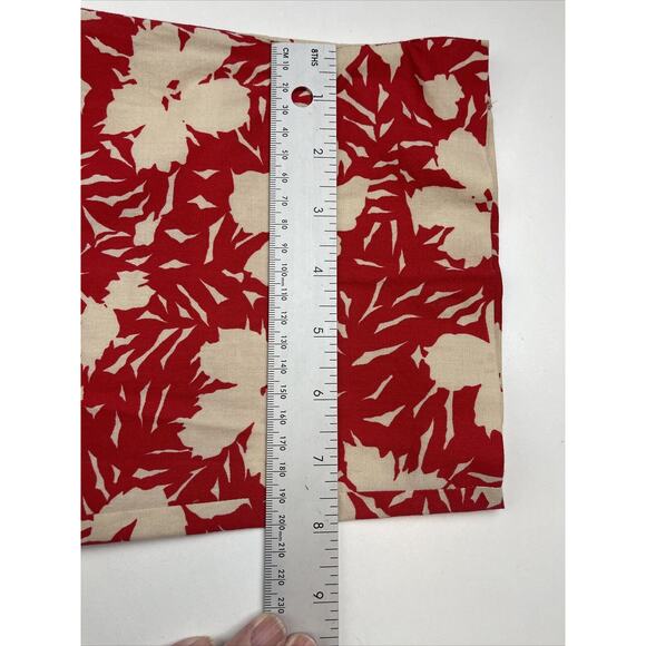 3 for $25-Due Per Due Red With Tan Pants Lightweight Cotton-blend Size 12 - Picture 8 of 12